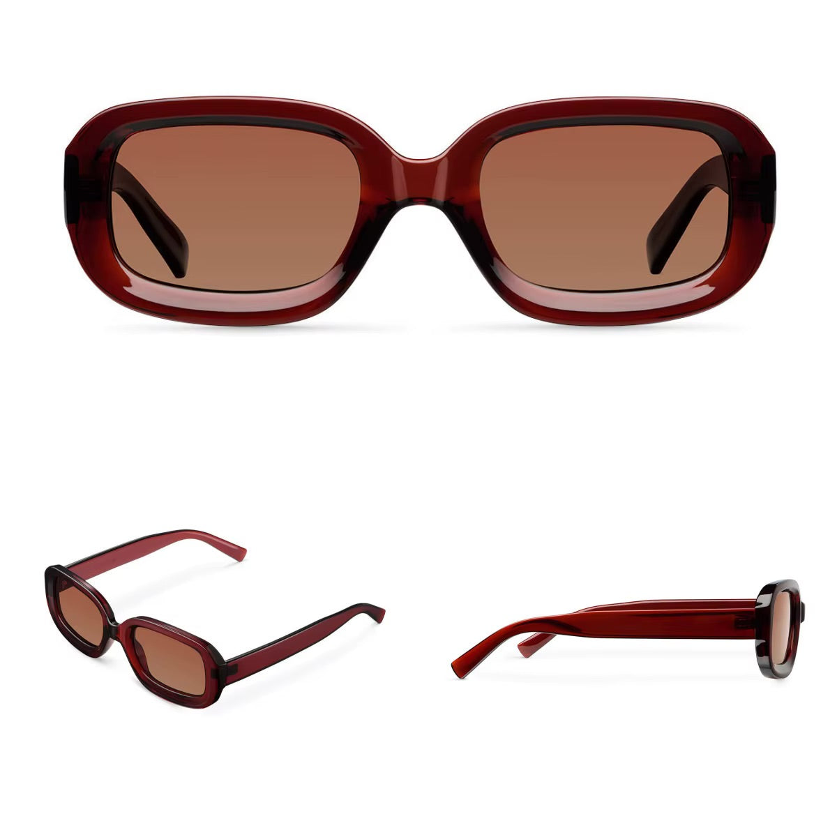 Sorano Voyager sunglasses with black frames and tinted lenses, showcasing a stylish and modern design.